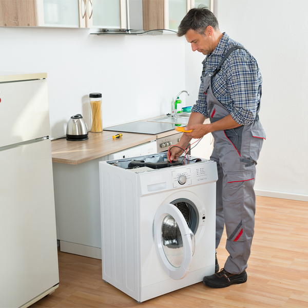 can you walk me through the steps of troubleshooting my washer issue in Callaghan VA